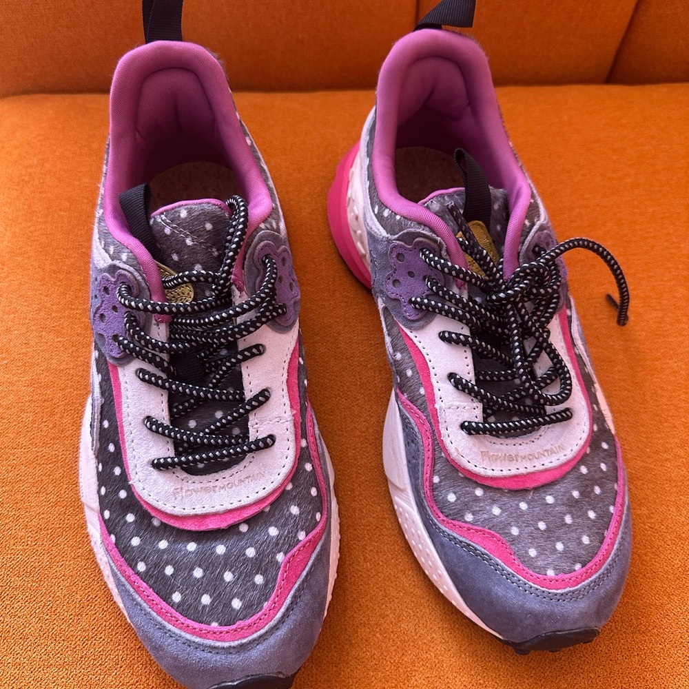 Colorful Polka Dot Sneakers